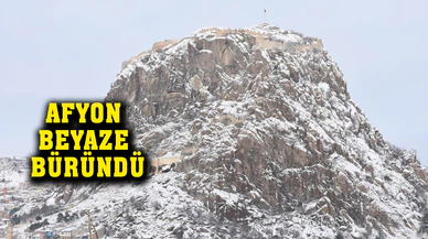 Afyonkarahisar beyaza büründü