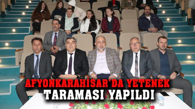 Yetenek taraması yapıldı
