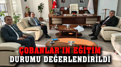 Kaymakam Yücel, ilçenin eğitim durumunu görüştü