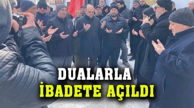 İscehisar Bilal-i  Habeş-i  Camii ibadete açıldı
