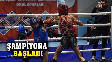 Ege Bölgesi Muaythai Şampiyonası Afyonkarahisar’da başladı