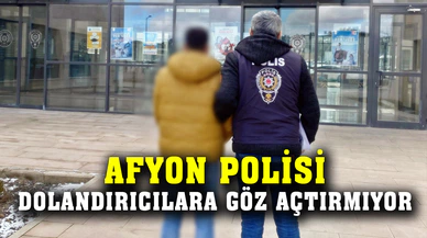 Afyonkarahisar’da dolandırıcı yakalandı