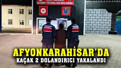 Afyonkarahisar’da kaçak dolandırıcılar yakalandı