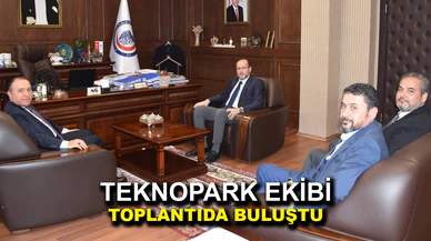Teknopark toplantısı yapıldı