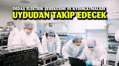 OEDAŞ elektrik şebekesini ve aydınlatmaları uydudan takip edecek