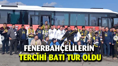 Fenerbahçelilerin tercihi batı tur oldu