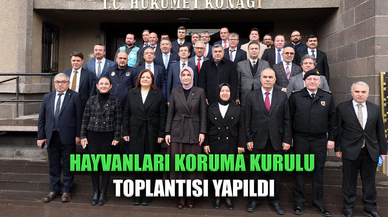 Afyonkarahisar’da Hayvanları Koruma Kurulu Toplantısı Gerçekleştirildi