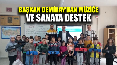 Başkan Demiray’dan Eğitime Anlamlı Destek