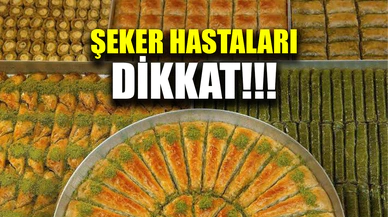 Şeker hastalarının ramazan bayramında tatlıya dikkat etmesi gerekenler