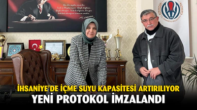 İhsaniye'de içme suyu kapasitesi arttırılıyor