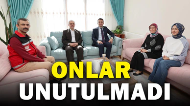Afyonkarahisar’da şehit aileleri unutulmadı