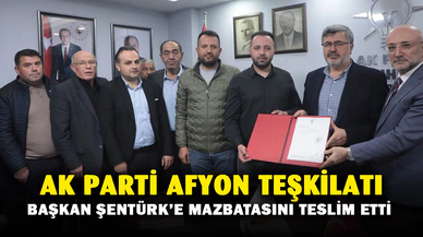 AK Parti Afyon teşkilatı Şuhut'ta