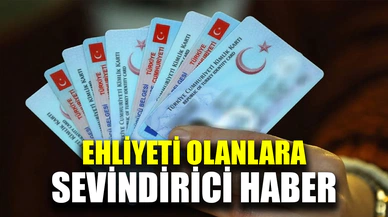 Ehliyette o şart kalktı
