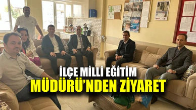 İlçe Milli Eğitim Müdürü'nden Çamlık Ortaokulu’na Ziyaret