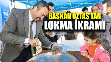 Başkan Öztaş’tan Kadir Gecesi’nde Anlamlı İkram