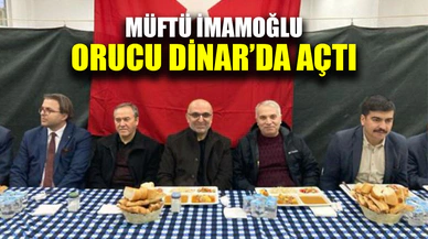 Müftü İmamoğlu, Tatarlı Beldesi’nde Düzenlenen İftar Programına Katıldı