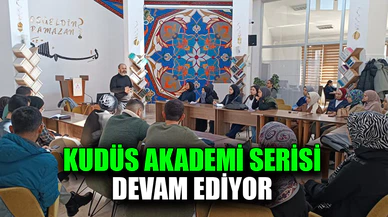 Afyonkarahisar'da kudüs akademi serisi devam ediyor
