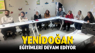 Yenidoğan eğitimleri devam ediyor