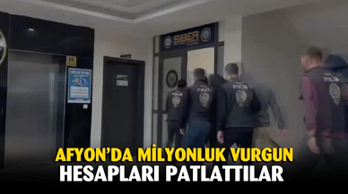 Afyonkarahisar merkezli 3 kentte gerçekleştirilen operasyonda 9 kişi yakalandı