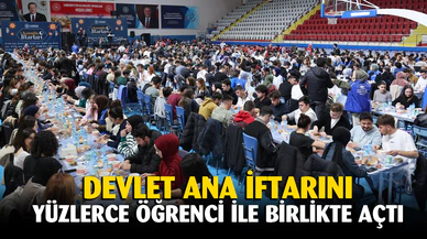 Vali Yiğitbaşı, iftarını öğrencilerle açtı