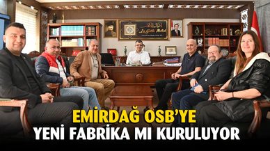 Emirdağ OSB'ye yatırım talepleri devam ediyor