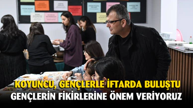 Emirdağ Belediye Başkanı Koyuncu, gençlerle iftarda buluştu