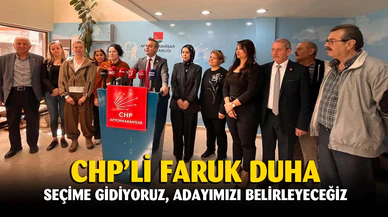 Başkan Duha; “Cumhurbaşkanı adayımızı belirleyeceğiz”