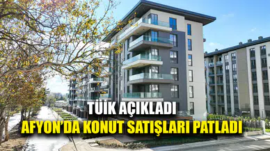 Afyonkarahisar'da konut satışları arttı