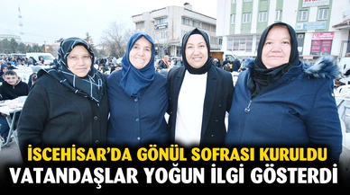 İscehisar Belediyesi gönül sofrasına yoğun ilgi