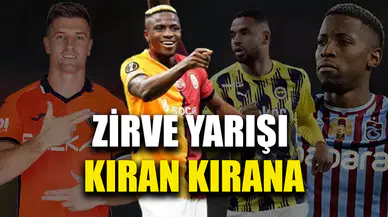 Süper Lig'de gol krallığı yarışı devam ediyor