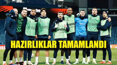 Fenerbahçe, Rangers maçı hazırlıklarını tamamladı