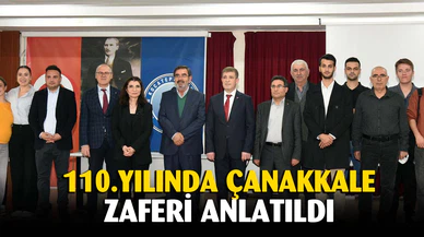 Afyonkarahisar'da “Tufana Yürümek: 110. Yılında Çanakkale Savaşları” paneli düzenledi