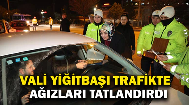 Vali Yiğitbaşı, ağızları tatlandırdı