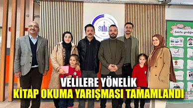 Afyon'da velilere yönelik kitap okuma yarışması tamamlandı