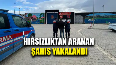 Hırsızlıktan aranan şahsı Jandarma yakaladı