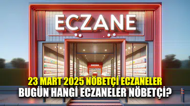 23 Mart 2025 Afyonkarahisar'daki nöbetçi eczaneler