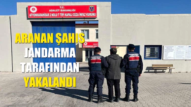 Aranan şahıs Jandarma tarafından yakalandı
