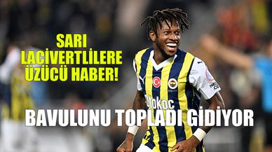 Bavulunu topladı gidiyor! Fenerbahçe'de sürpriz veda