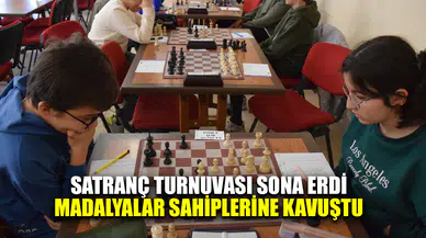 Afyonkarahisar'da satranç turnuvası sona erdi