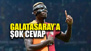 Osimhen için Napoli'ye teklif yapan Galatasaray'a büyük şok