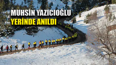 Afyonkarahisar ANDA ekibi Yazıcıoğlu'nu anma programına katıldı
