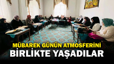 Afyonkarahisar'da Kadir gecesi sabahı buluştu