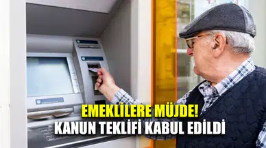 Emekliye müjde:  4 bin lira bayram ikramiyesi Meclis'te kabul edildi