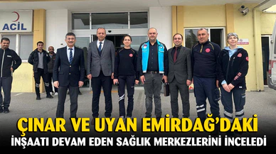 Emirdağ’da sağlık merkezi inşaatları devam ediyor