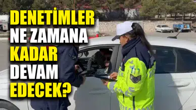 Afyon'da trafik ve asayiş ekipleri çalışmalara devam ediyor