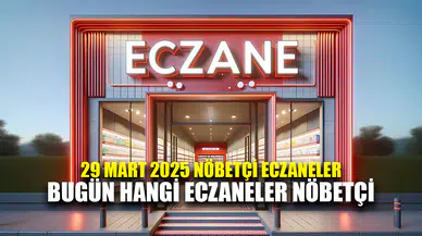 Afyonkarahisar'daki nöbetçi eczaneler 29 Mart 2025