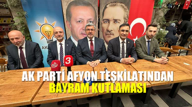 AK Parti Afyonkarahisar teşkilatından Ramazan Bayramı kutlaması