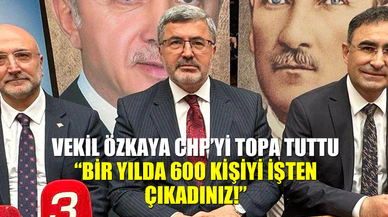 AK Parti Afyonkarahisar Milletvekili Ali Özkaya CHP'yi topa tuttu