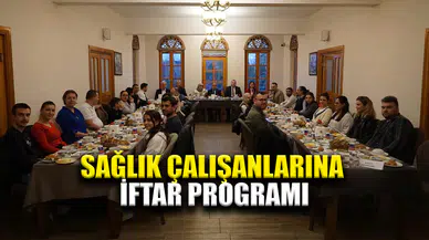 Şuhut'ta sağlık çalışanlarına iftar programı
