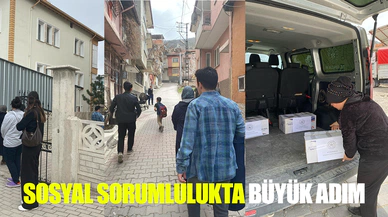 "Bir Tutam İyilik" projesi ile ihtiyaç sahiplerine destek elini uzattılar